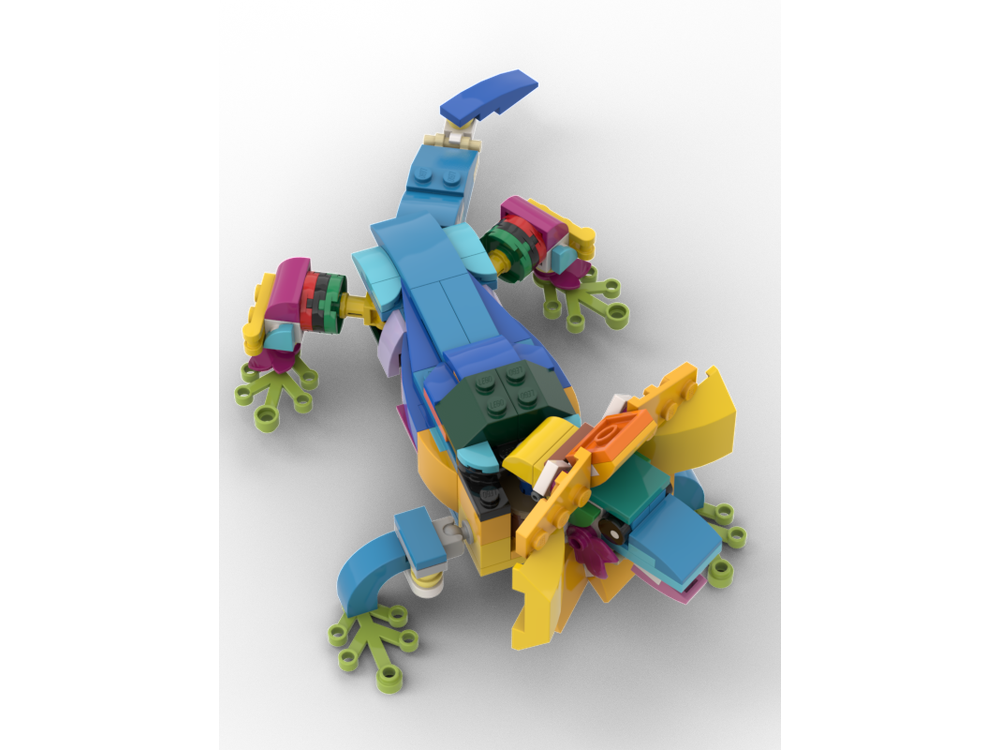LEGO MOC 31136 Frilled Lizard by zengogobrick | Rebrickable - Build ...