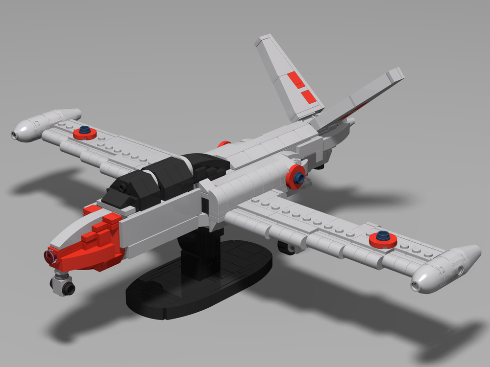 LEGO MOC-168744 CM-170 Fouga Magister 1/35 by Brick MOC conception
