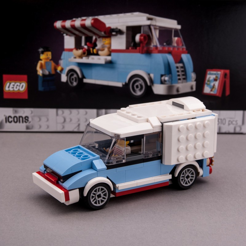 LEGO MOC 40681 Cargo VAN by Keep On Bricking Rebrickable Build with LEGO