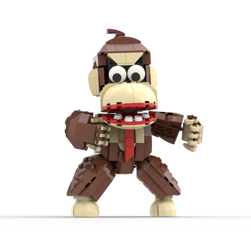 LEGO MOC DONKEY KONG by Dbricks238 | Rebrickable - Build with LEGO