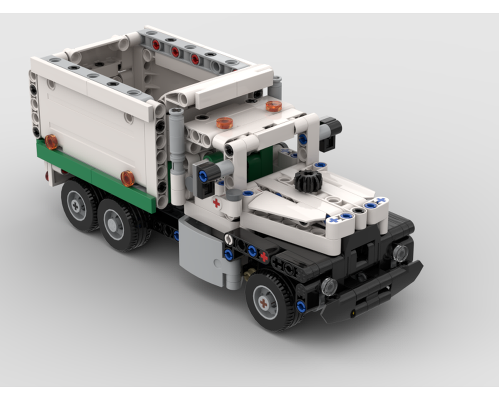 LEGO MOC-168873 Mack R Dump B Model 42167 by east_brick_customs ...