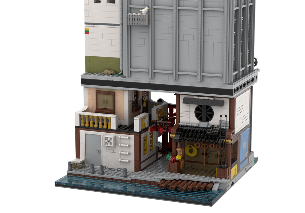 LEGO MOC Ninjago News Center / NGTV (Ninjago City Expansion/Modular) by ...