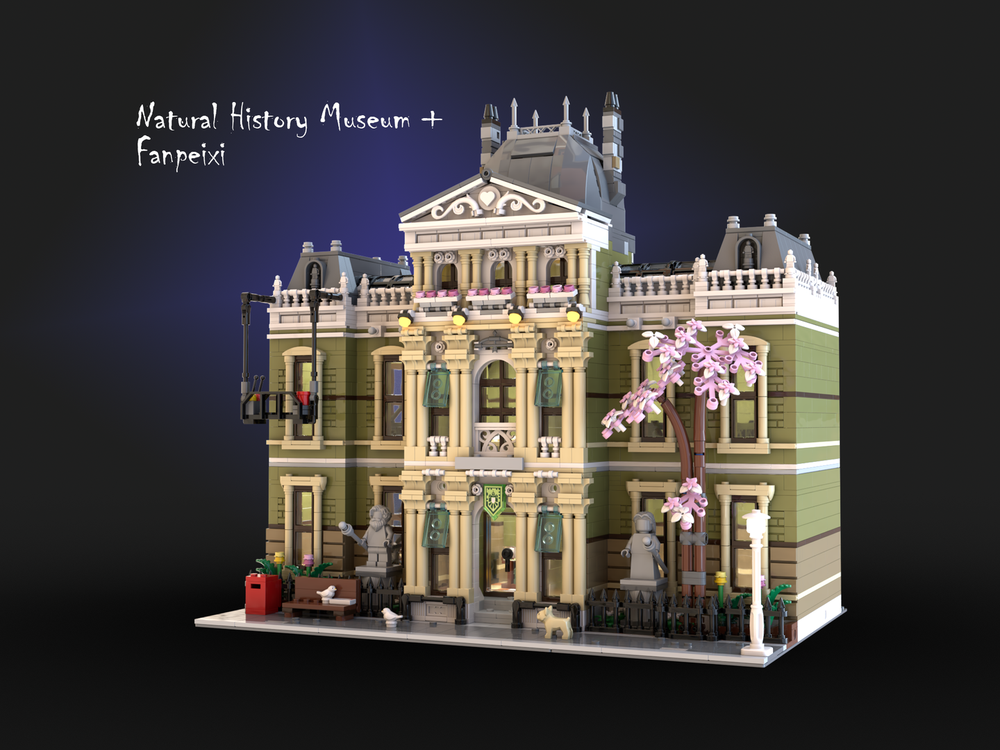 LEGO MOC 10326 Natural History Museum Plus by Fanpeixi | Rebrickable ...