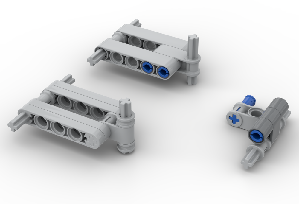 LEGO MOC Simple Automatic Tailgate Lock for 42043 by Kazu | Rebrickable ...