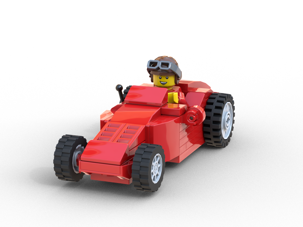 LEGO MOC Little race car by SpeedyBrick_2 | Rebrickable - Build with LEGO
