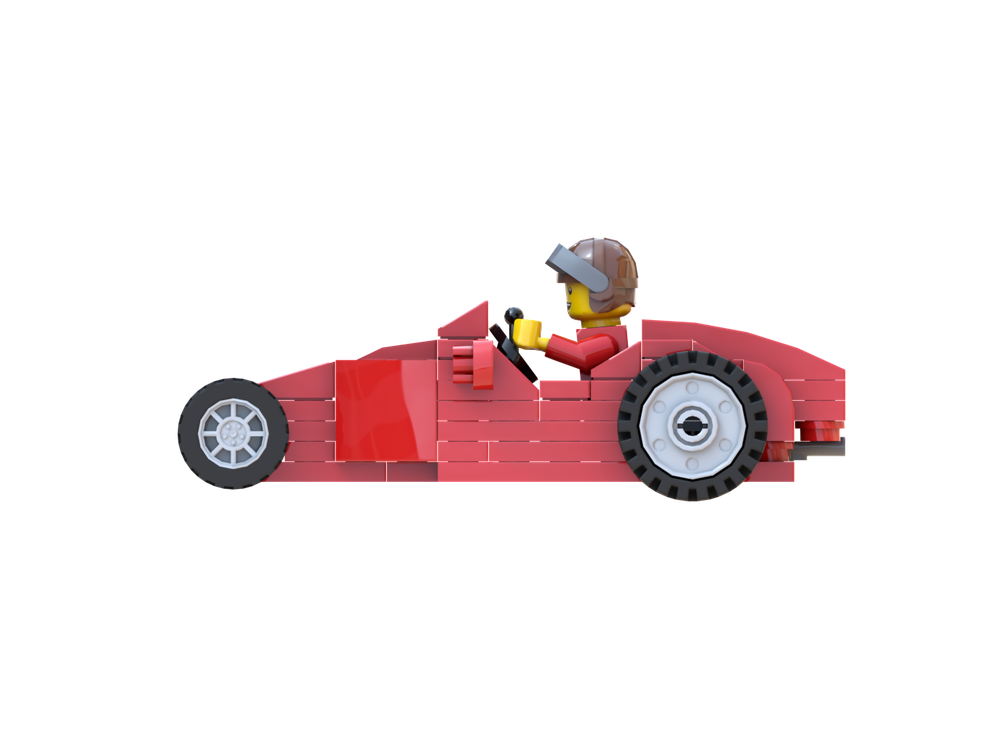 LEGO MOC Little race car by SpeedyBrick_2 | Rebrickable - Build with LEGO