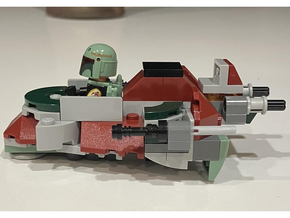 LEGO MOC-169133 Fett's Armored Hovercraft by Turret | Rebrickable ...
