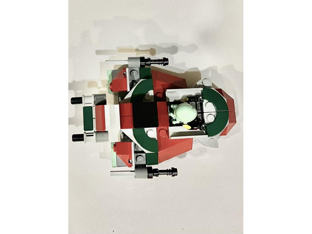 LEGO MOC-169133 Fett's Armored Hovercraft by Turret | Rebrickable ...