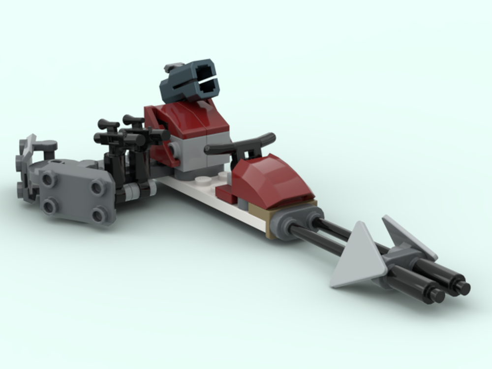 LEGO MOC Clone speeder (alt. for 75372) by Blitzer1001