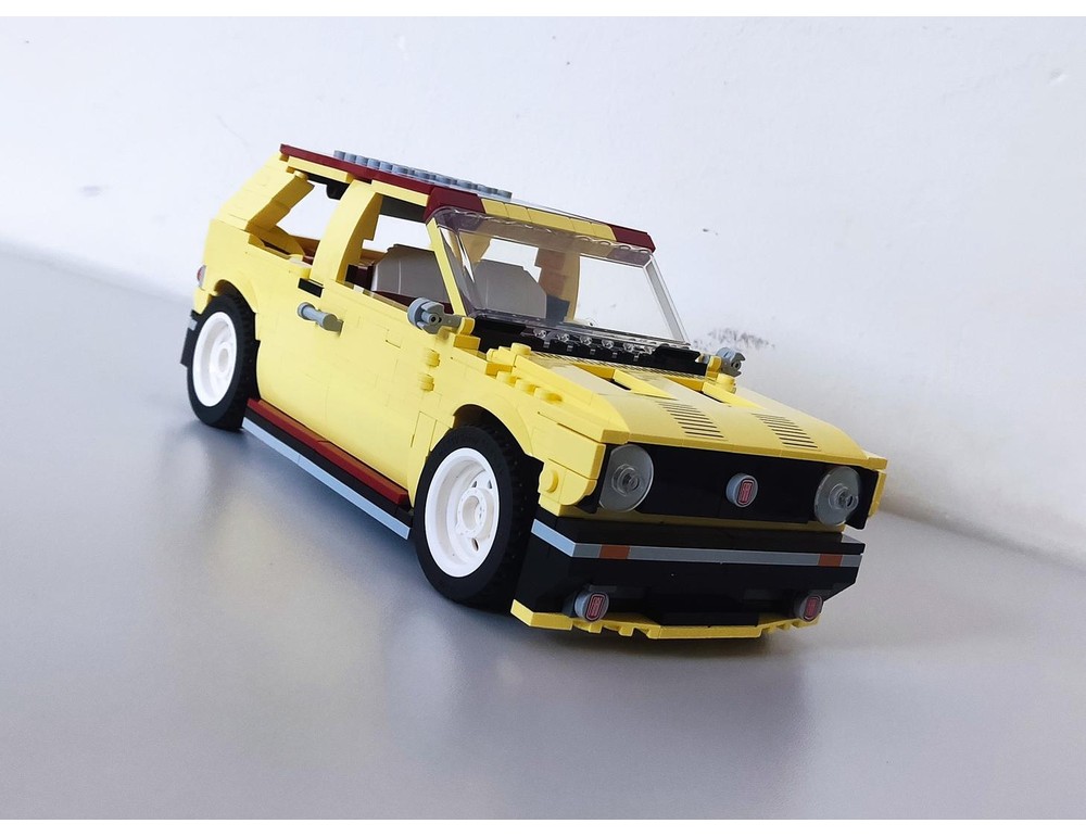 LEGO MOC 10271 VW Golf by Kirvet | Rebrickable - Build with LEGO