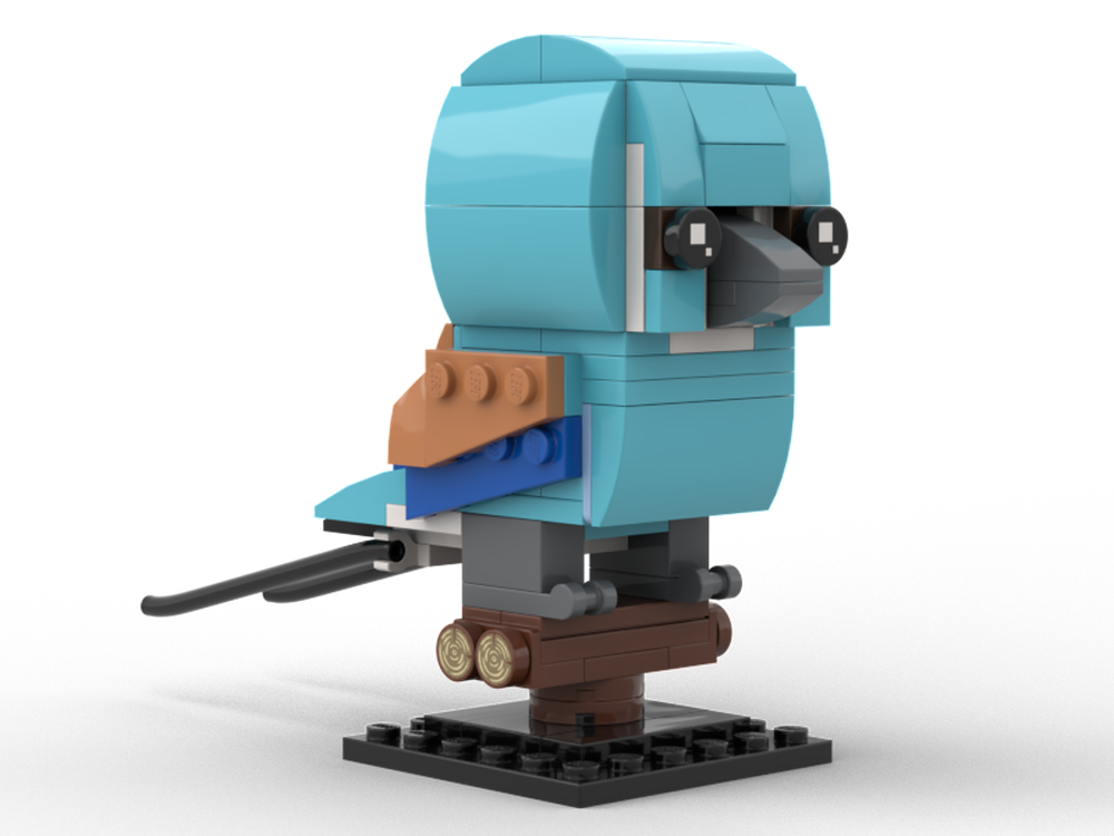 LEGO MOC Abyssinian Roller: Birdheadz by OrchardBuilds | Rebrickable ...