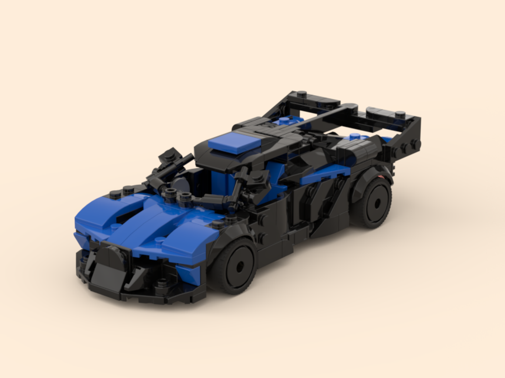 LEGO MOC Bugatti Bolide by Xayadude | Rebrickable - Build with LEGO