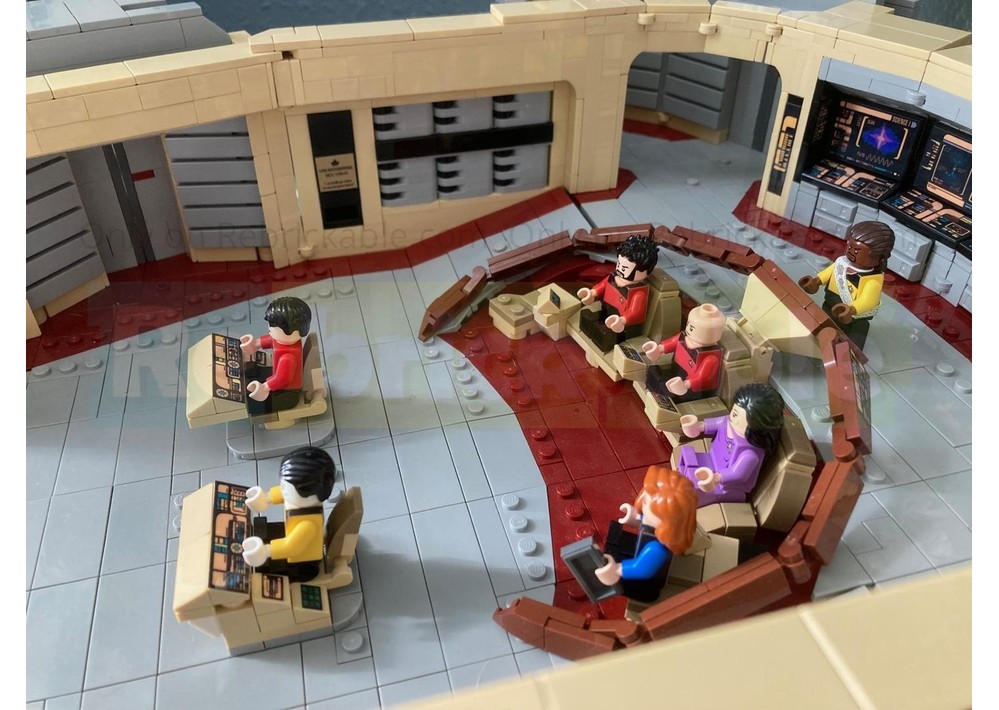 LEGO MOC-169227 Star Trek: Enterprise D Main Bridge by Sendek
