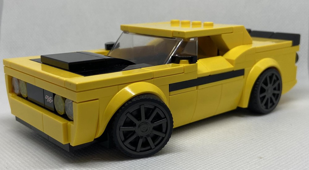 LEGO MOC Dodge Challenge Demon by Kevmaniac | Rebrickable - Build with LEGO