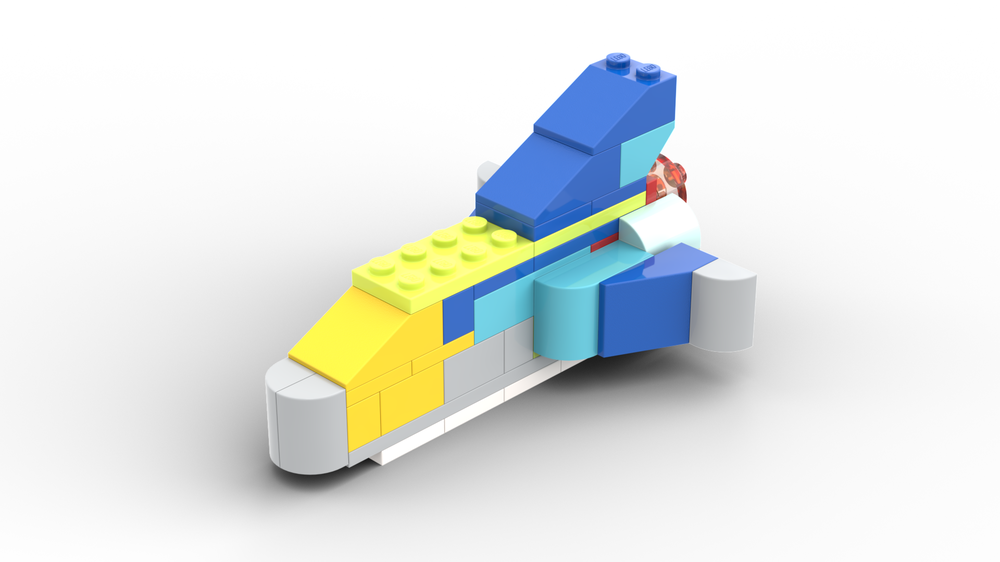 LEGO MOC 11037 Shuttle by Lenarex | Rebrickable - Build with