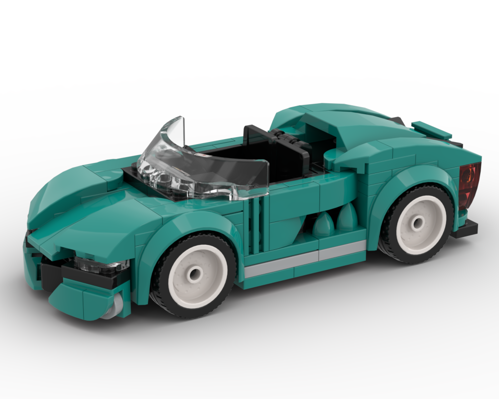 LEGO MOC Andrea's Sports Car MOD by legoautohaus | Rebrickable - Build ...