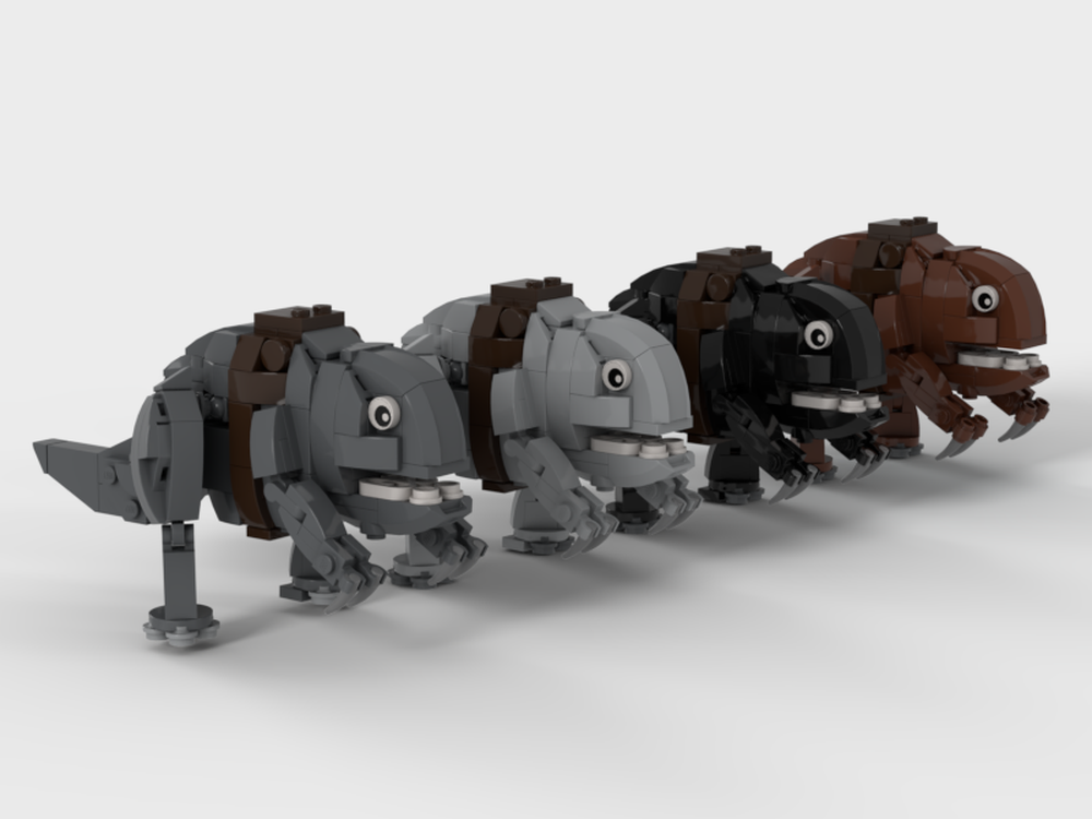 LEGO MOC Blurrg Collection by OwensBricks | Rebrickable - Build with LEGO