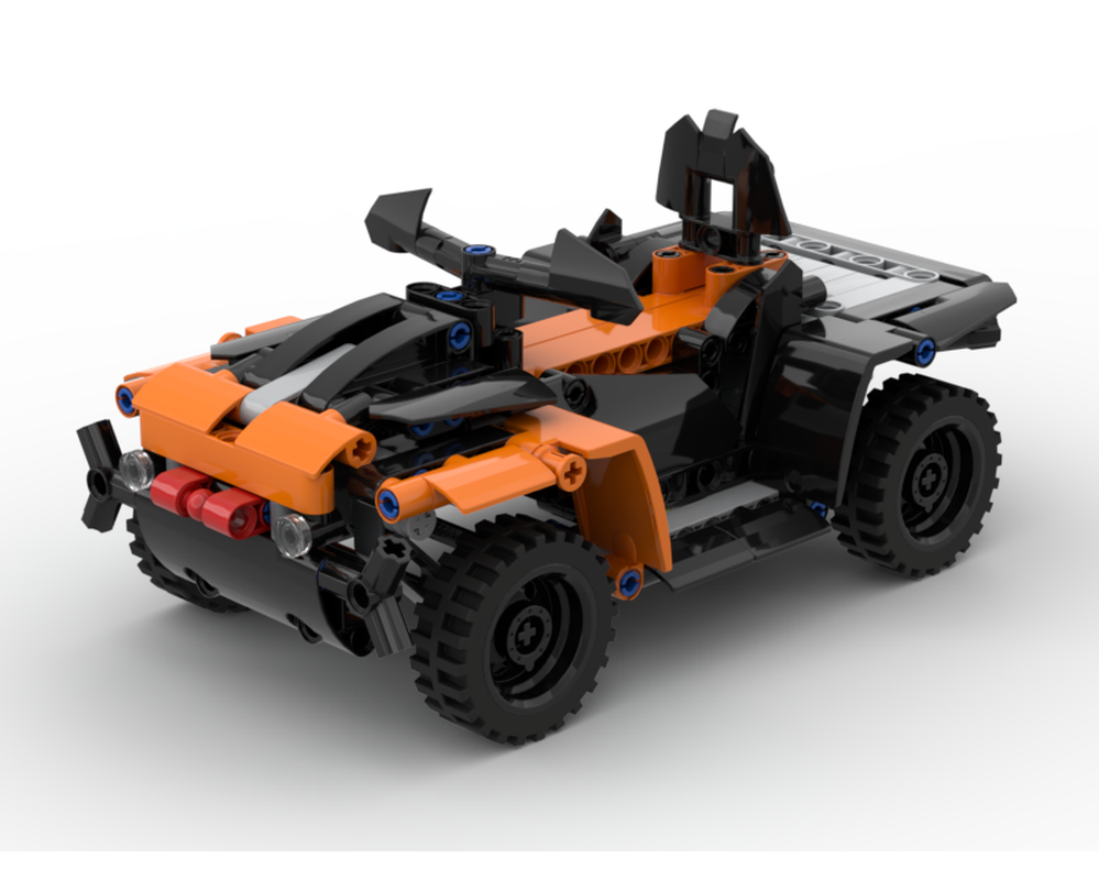 LEGO MOC Quad 42166 alternativ Model by east_brick_customs