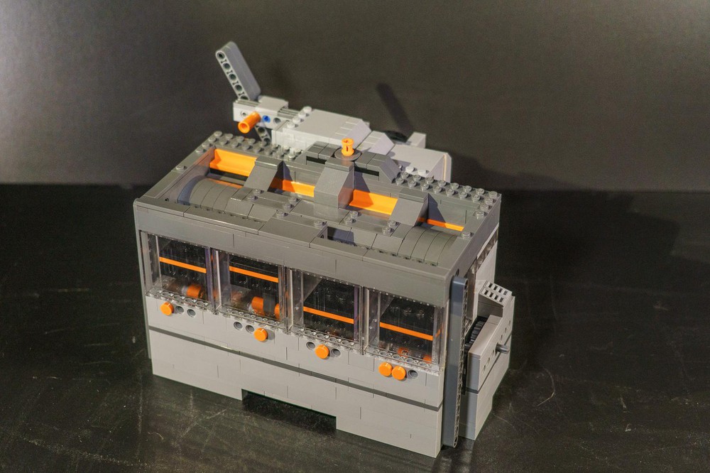 Lego Moc Vacuum Engineinline 4 By Jmodsbricks Rebrickable Build