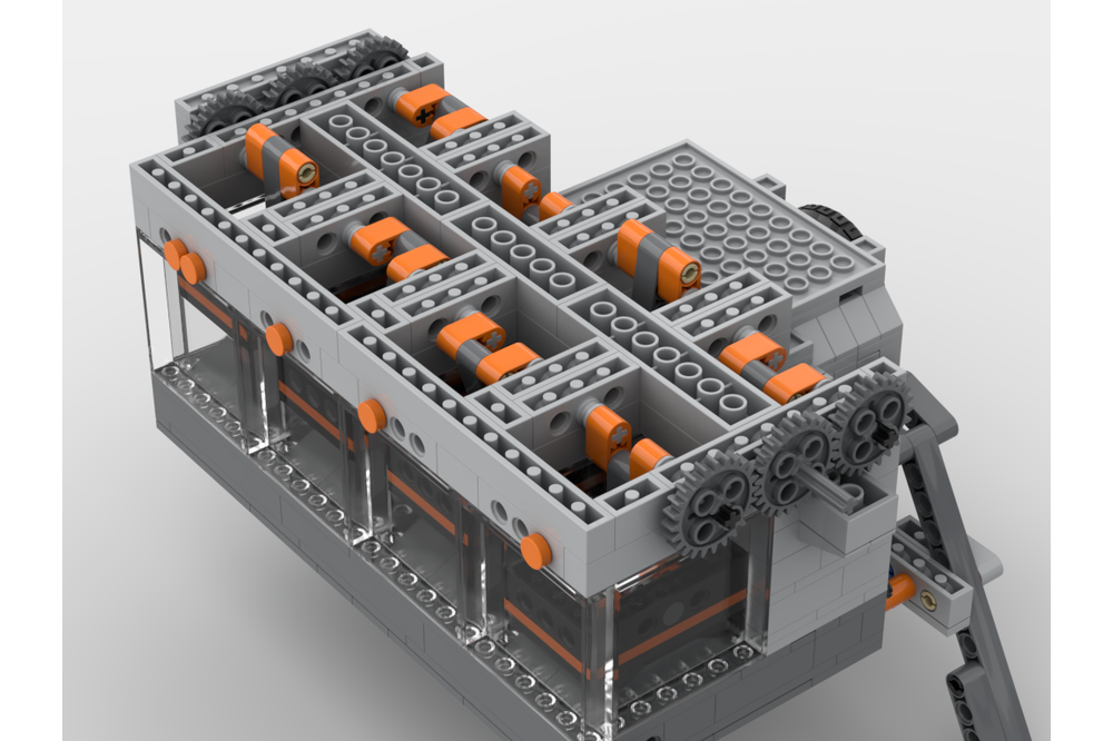 LEGO MOC Vacuum Engine(Inline-4) by J.Mods.Bricks | Rebrickable - Build ...