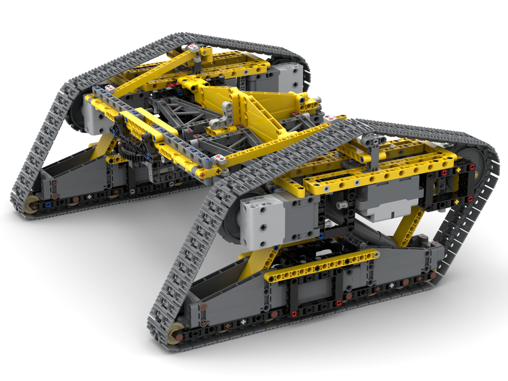 LEGO MOC-169388 BIG TRACKED RACER by KeisukeOmori | Rebrickable - Build ...