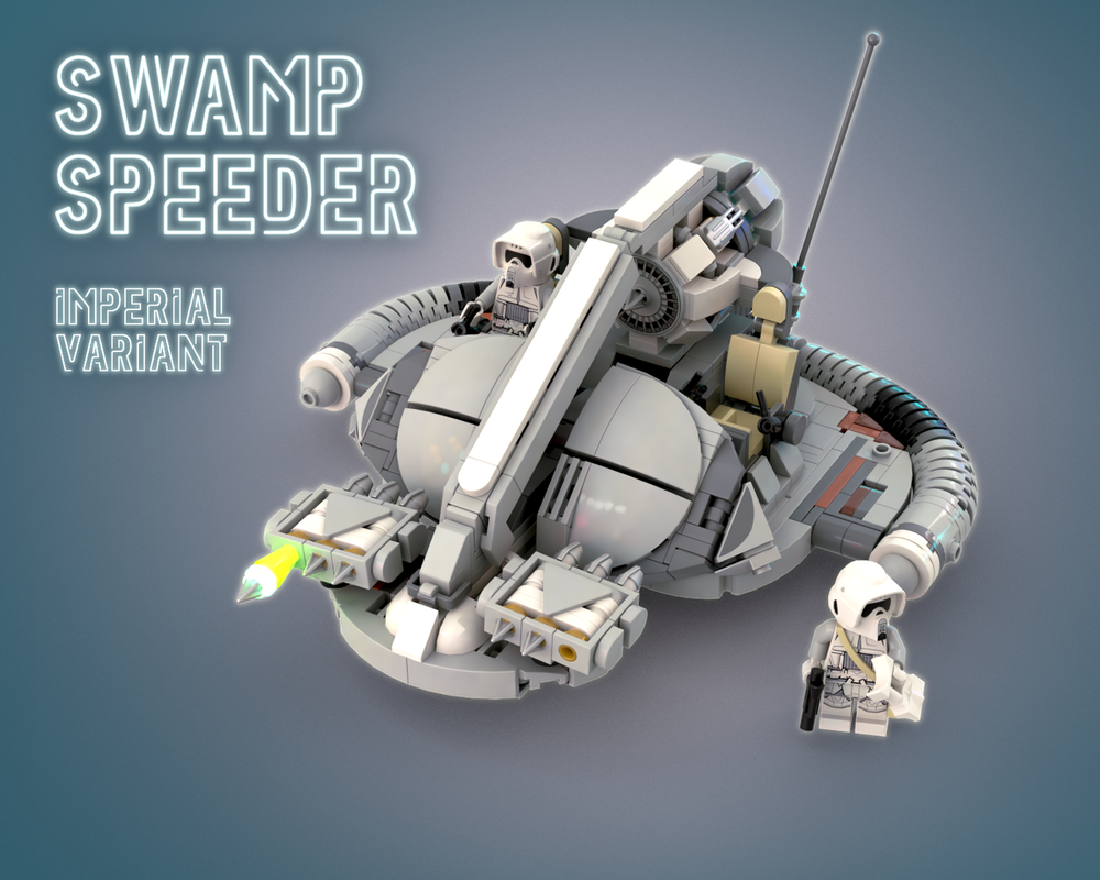 LEGO MOC Swamp Speeder Imperial Variant (Hoth) by grab_a_beer_and