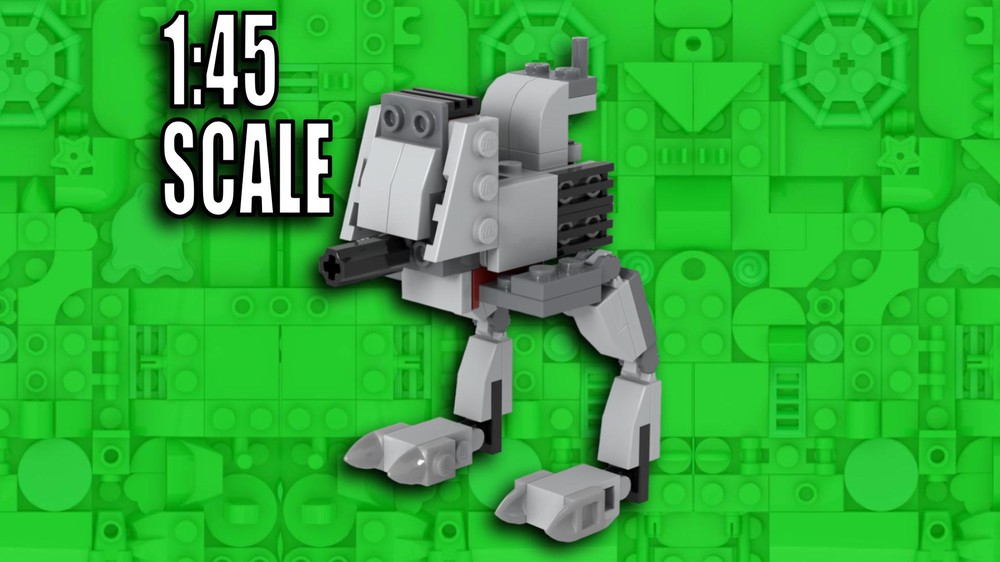 LEGO MOC 501st AT RT Walker Star Wars Battle Pack Alternate Build by Master Mouldie Rebrickable Build with LEGO