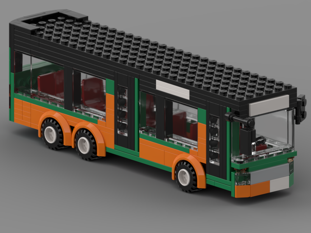 LEGO MOC Lego Bus by findetkeinennamen | Rebrickable - Build with LEGO