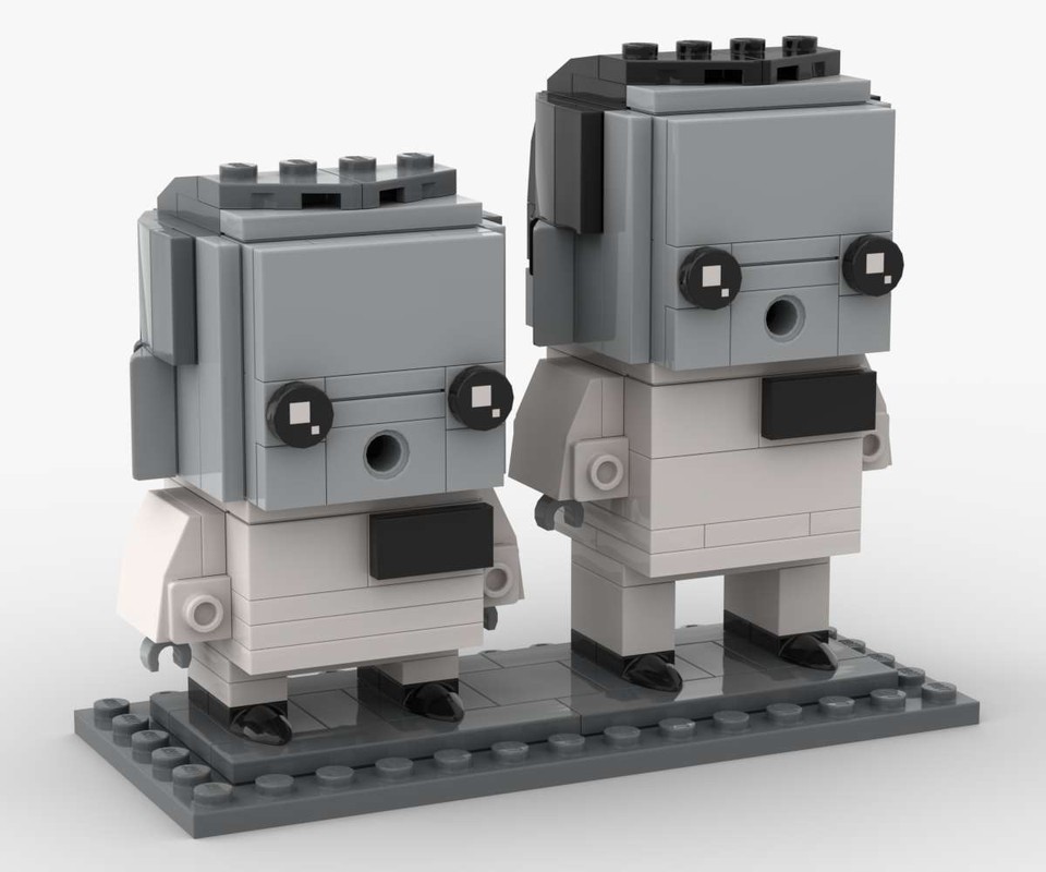 LEGO MOC Doctor Who BrickHeadz: Mr Oak & Mr Quill by Andreas_Eldh ...