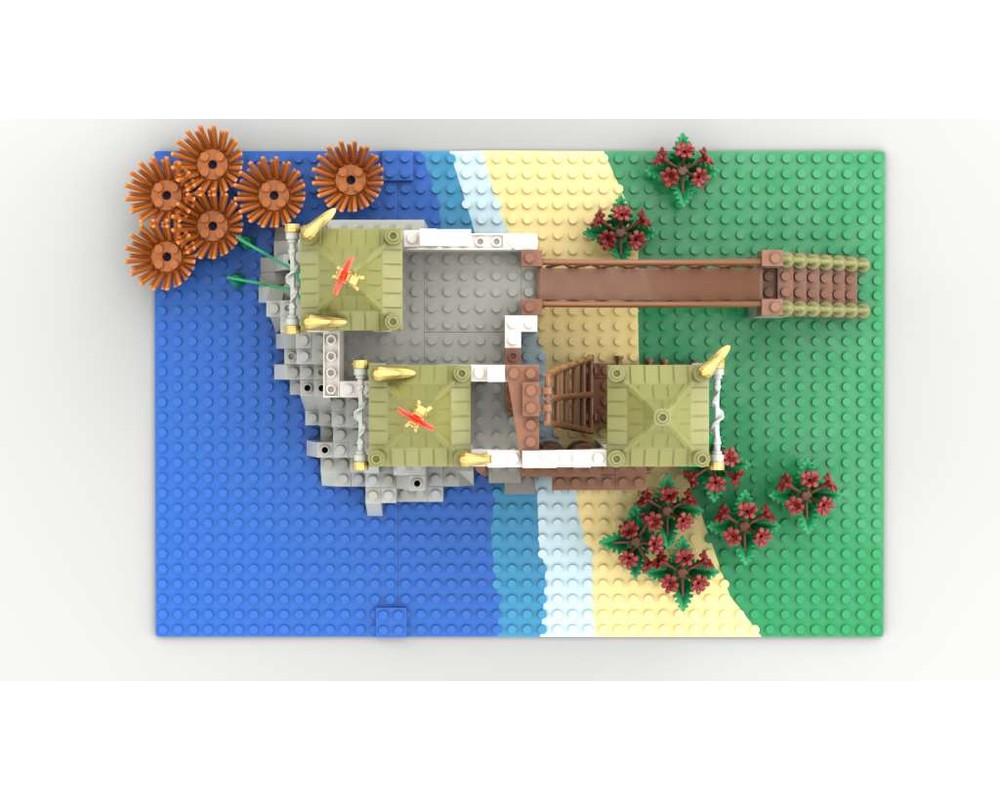 LEGO MOC Beach castle by Sir_Dos | Rebrickable - Build with LEGO