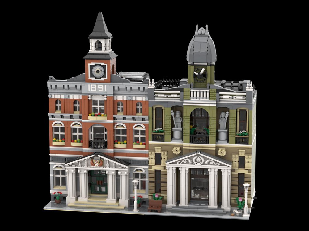 LEGO MOC Old Town Hall - 10326 Natural History Museum Alternative Build ...