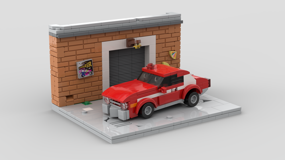 LEGO MOC Mini Ford Gran Torino - Starsky & Hutch by barsim70 | Rebrickable - Build with LEGO