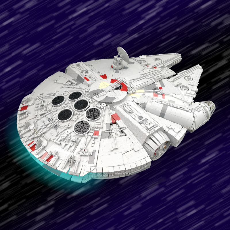 LEGO MOC Millennium Falcon by jazlecraz | Rebrickable - Build with