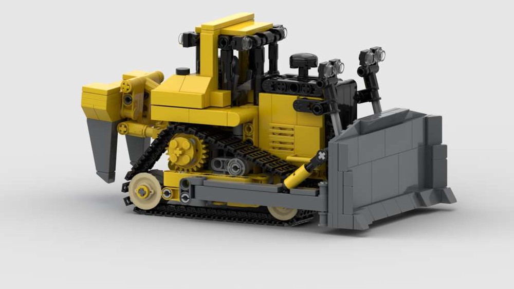 LEGO MOC Dozer CAT D9 by pedziwiatrfz | Rebrickable - Build with LEGO