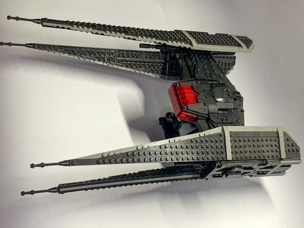 LEGO MOC Tie Silencer by LSWfiend | Rebrickable - Build with LEGO