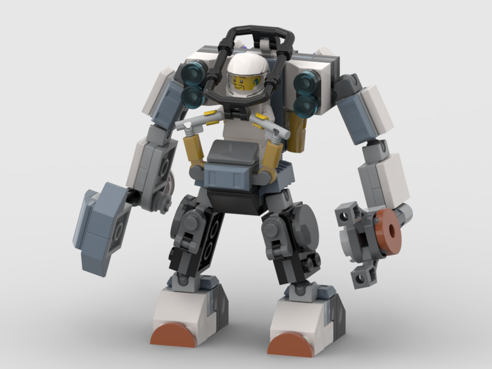 LEGO MOC Construction Mech Upgrade by t-nova | Rebrickable - Build with ...