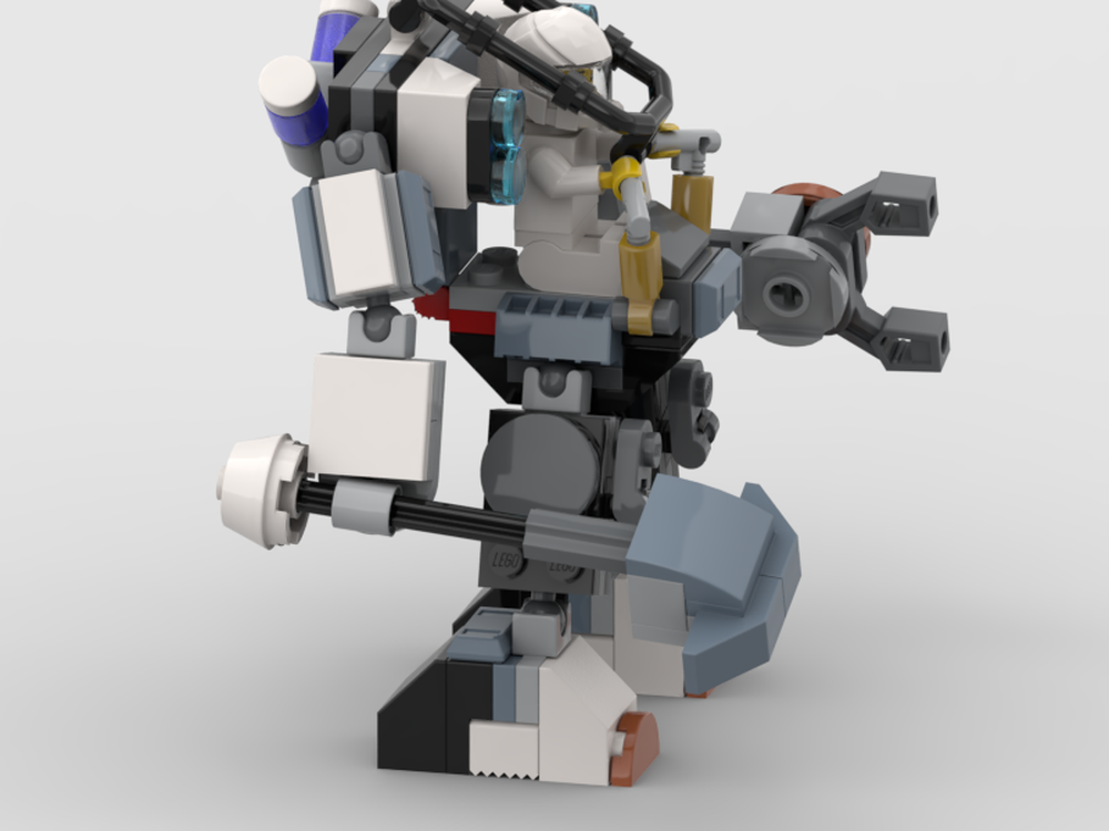 LEGO MOC Construction Mech Upgrade by t-nova | Rebrickable - Build with ...