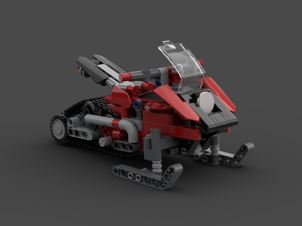 LEGO MOC-169805 Mini Snowmobile by lohere | Rebrickable - Build
