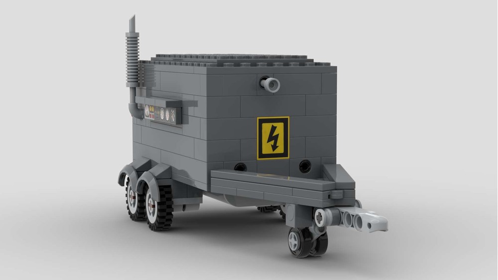 LEGO MOC-169824 Battery pack in a mobile generator look by BKu ...