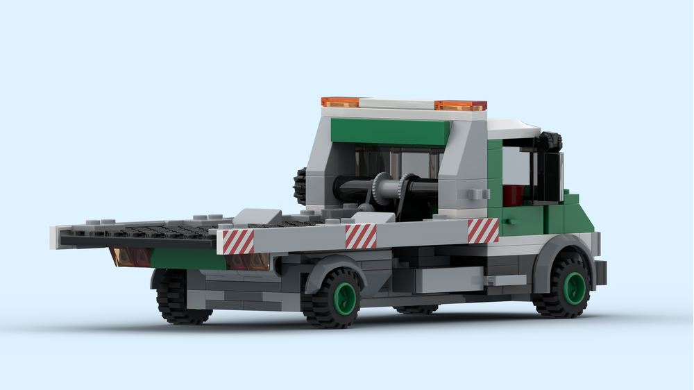 LEGO MOC-169845 60017 Flat Bed Truck - 8 stud wide modification by ...