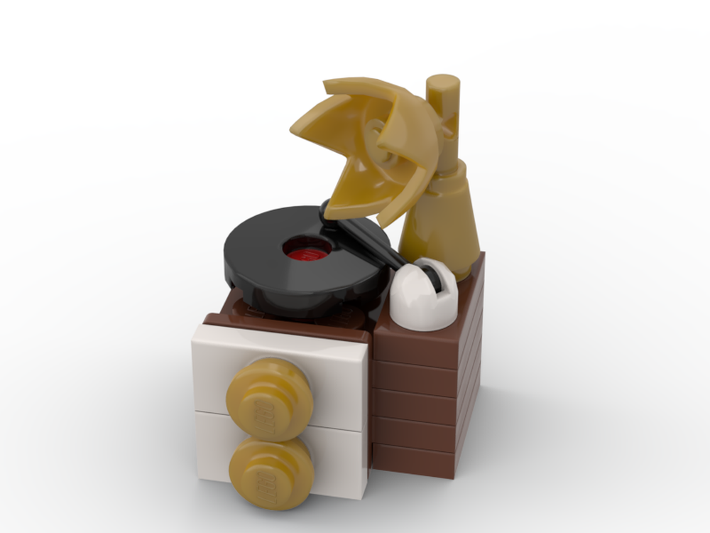 LEGO MOC Record player by EVA001 | Rebrickable - Build with LEGO