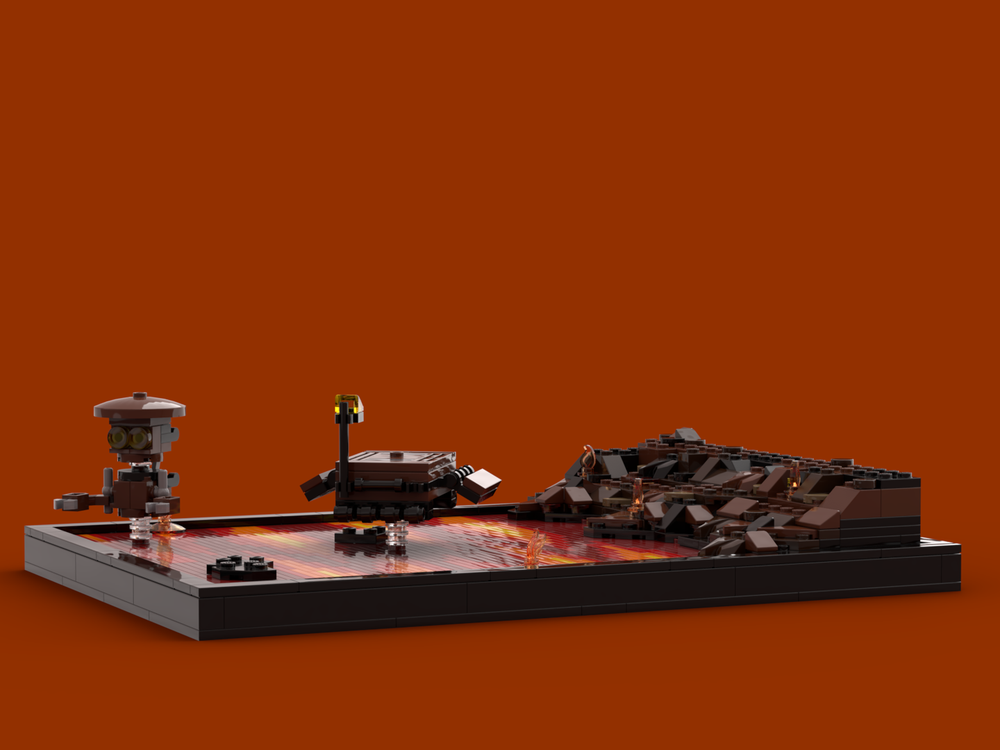 Lego Star Wars Mustafar Mining Droid LEGO Star Wars: Duel On