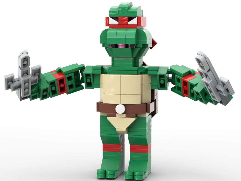 LEGO MOC Raphael Lego Figure by LittlebricksHeroes | Rebrickable ...