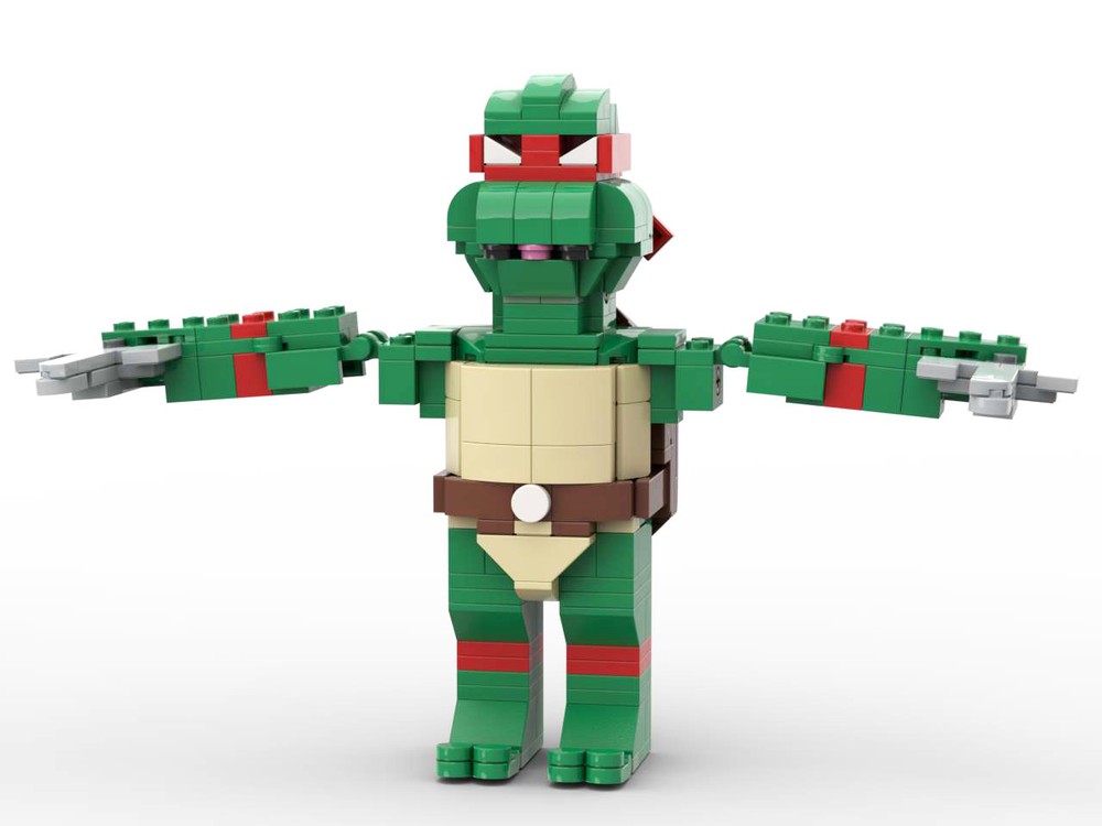 LEGO MOC Raphael Lego Figure by LittlebricksHeroes | Rebrickable ...
