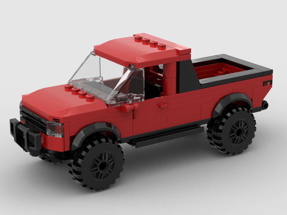 Lego Moc Pickup Truck By Mocarlo Rebrickable Build With Lego