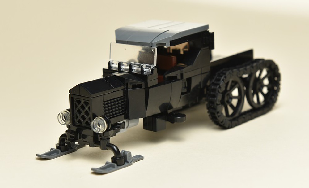 LEGO MOC Ford T snowmobile by darsedz | Rebrickable - Build with LEGO