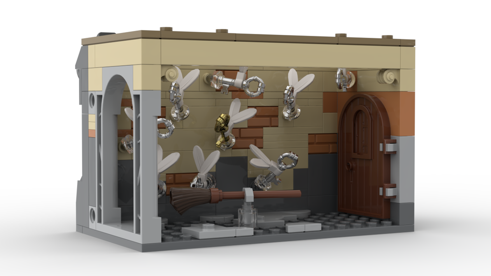 LEGO MOC-170210 The Chamber of the Winged Keys by Uranium_Bricks ...