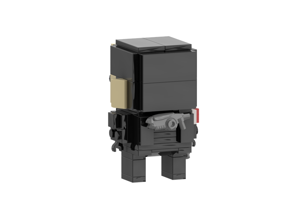 LEGO MOC Commander Shepard Brickheadz 2-Pack by Bucktopus | Rebrickable ...