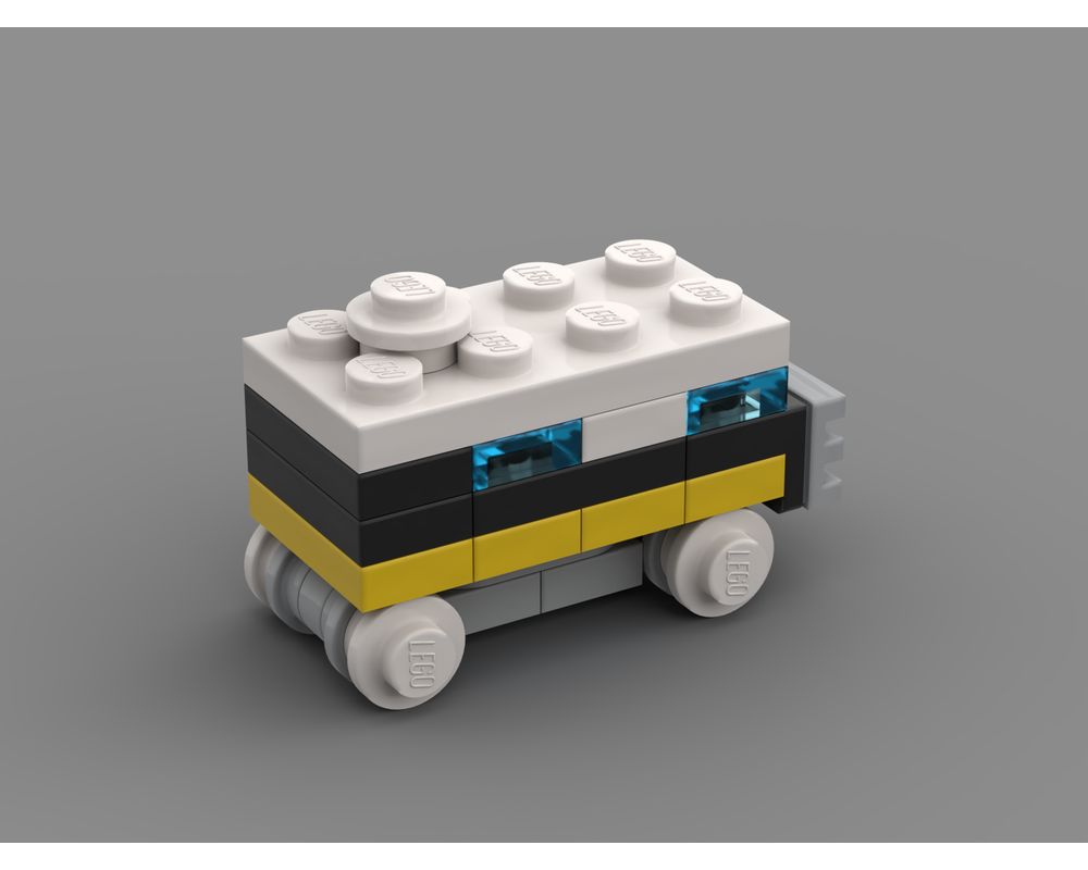 LEGO MOC Micro Scale - Custom Rally Van 5550 by Bricksota | Rebrickable ...