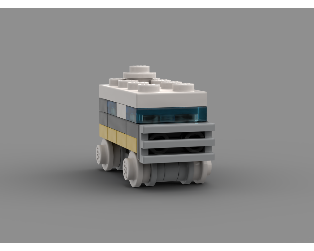 LEGO MOC Micro Scale - Custom Rally Van 5550 by Bricksota | Rebrickable ...